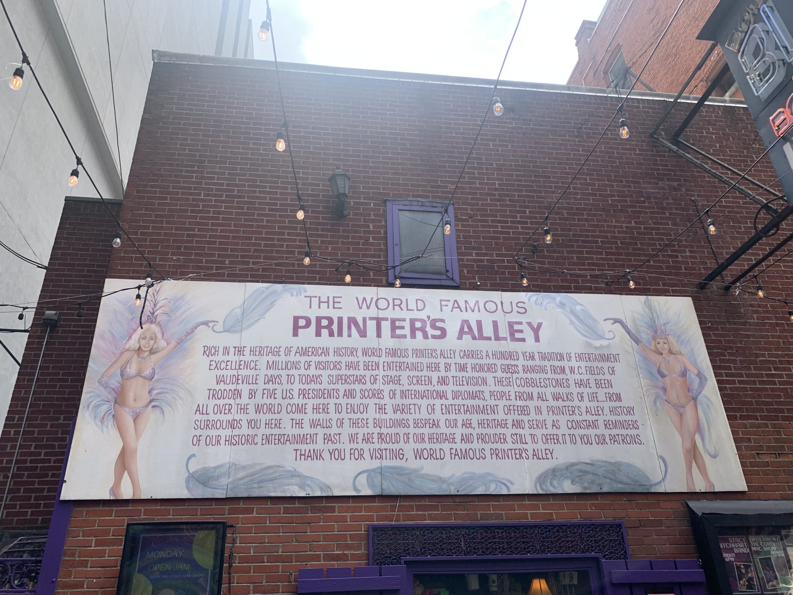Printer's Alley, Nashville, TN